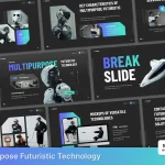 دانلود قالب پاورپوینت Multipurpose Futuristic Technology PowerPoint