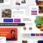 دانلود قالب پاورپوینت Cinco De Mayo