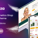 دانلود قالب فروشگاهی لوازم آرایشی و بهداشتی وردپرس Ruza
