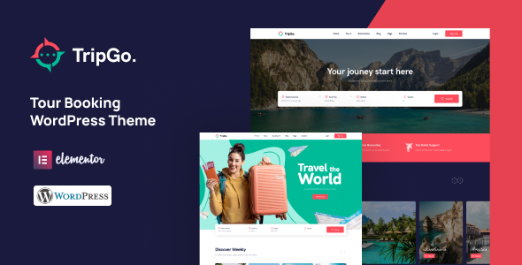 دانلود قالب گردشگری وردپرس تریپگو - Tripgo