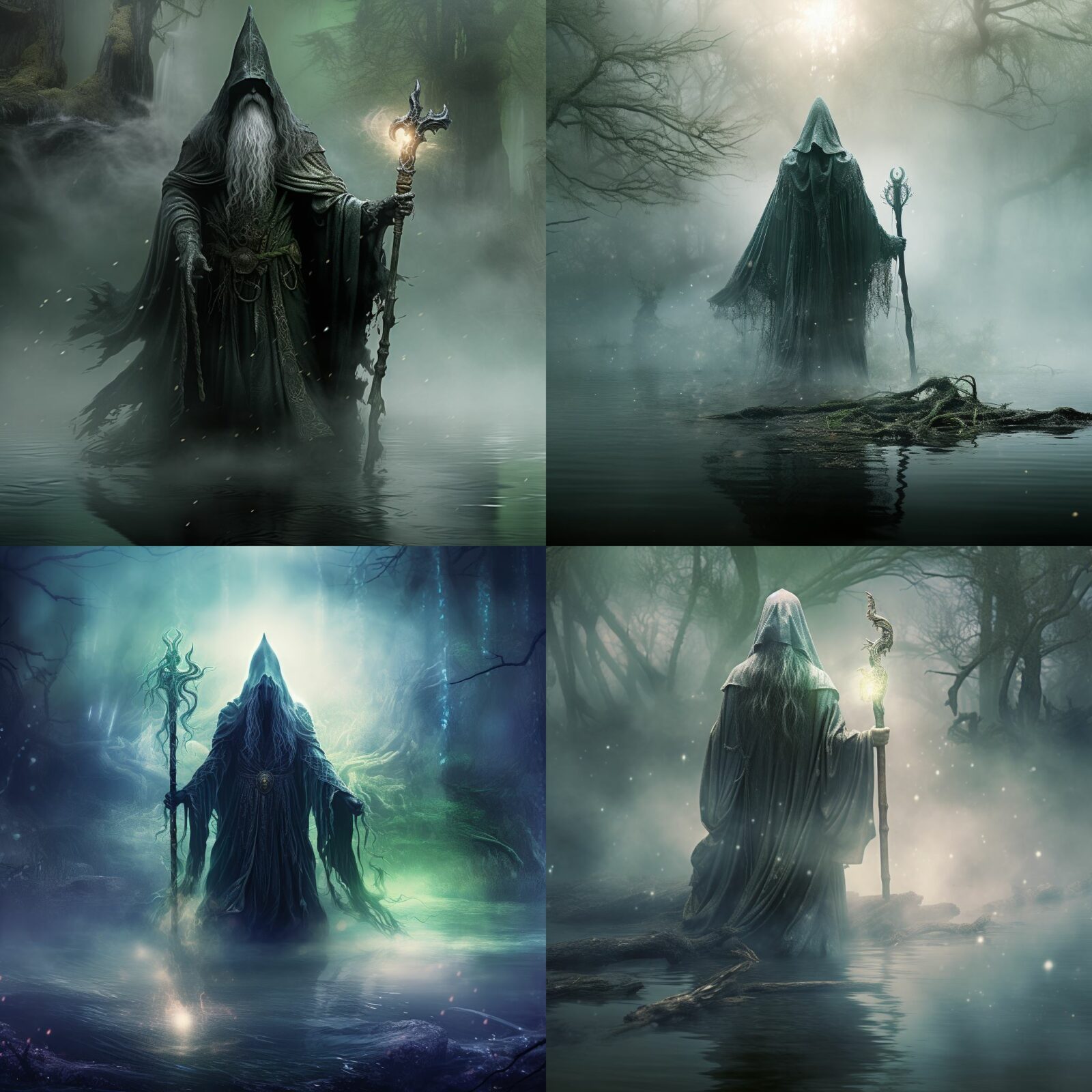 دانلود 427 پرامپت هوش مصنوعی میدجورنی Wizards
