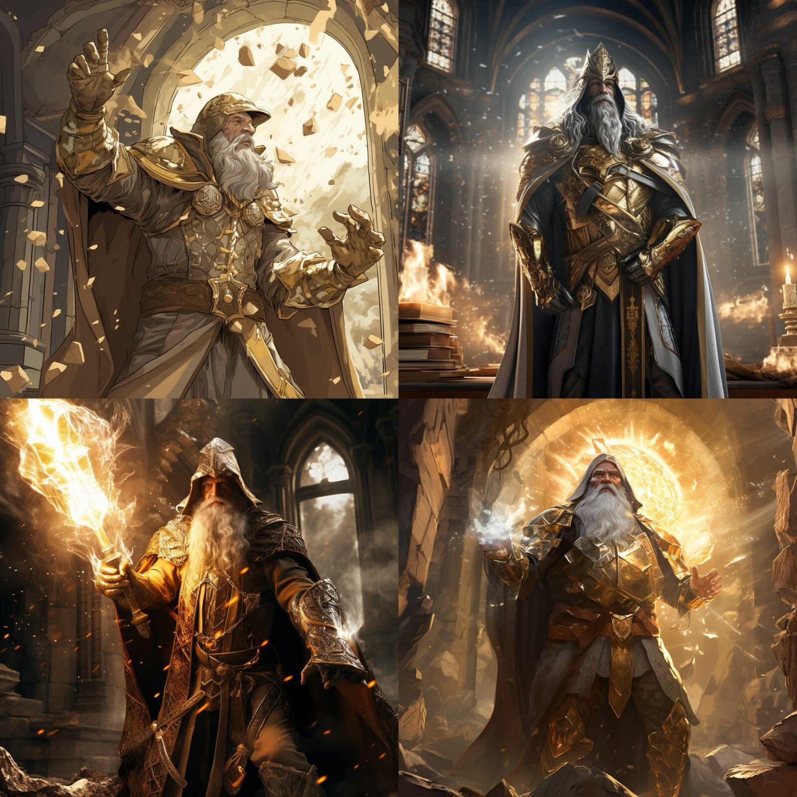 دانلود 427 پرامپت هوش مصنوعی میدجورنی Wizards