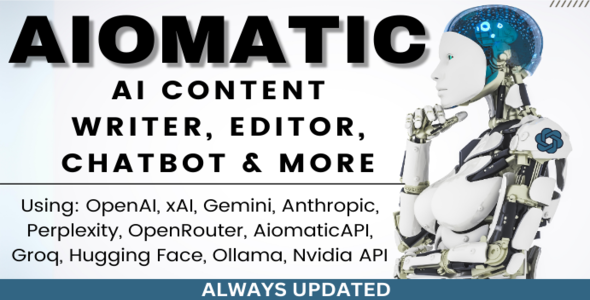 افزونه هوش مصنوعی وردپرس AIomatic - Automatic AI Content Write