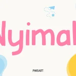 دانلود فونت Nyimak - Kids Book Font