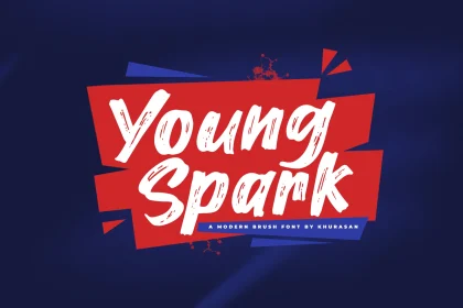 دانلود فونت Young Spark
