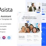 قالب المنتور Asista - طراحی سایت دستیار مجازی و فریلنسر