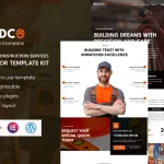 قالب المنتور Buildco - طراحی سایت خدمات ساخت‌وساز و معماری