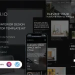 قالب المنتور Interio - طراحی سایت طراحی داخلی و معماری