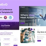 قالب المنتور Meevo - طراحی سایت رویداد و کنفرانس
