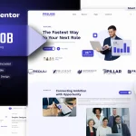 قالب المنتور Projob - طراحی سایت کاریابی و استخدام