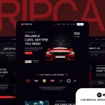 قالب المنتور Tripcar - سایت اجاره خودرو و خدمات حمل‌ونقل